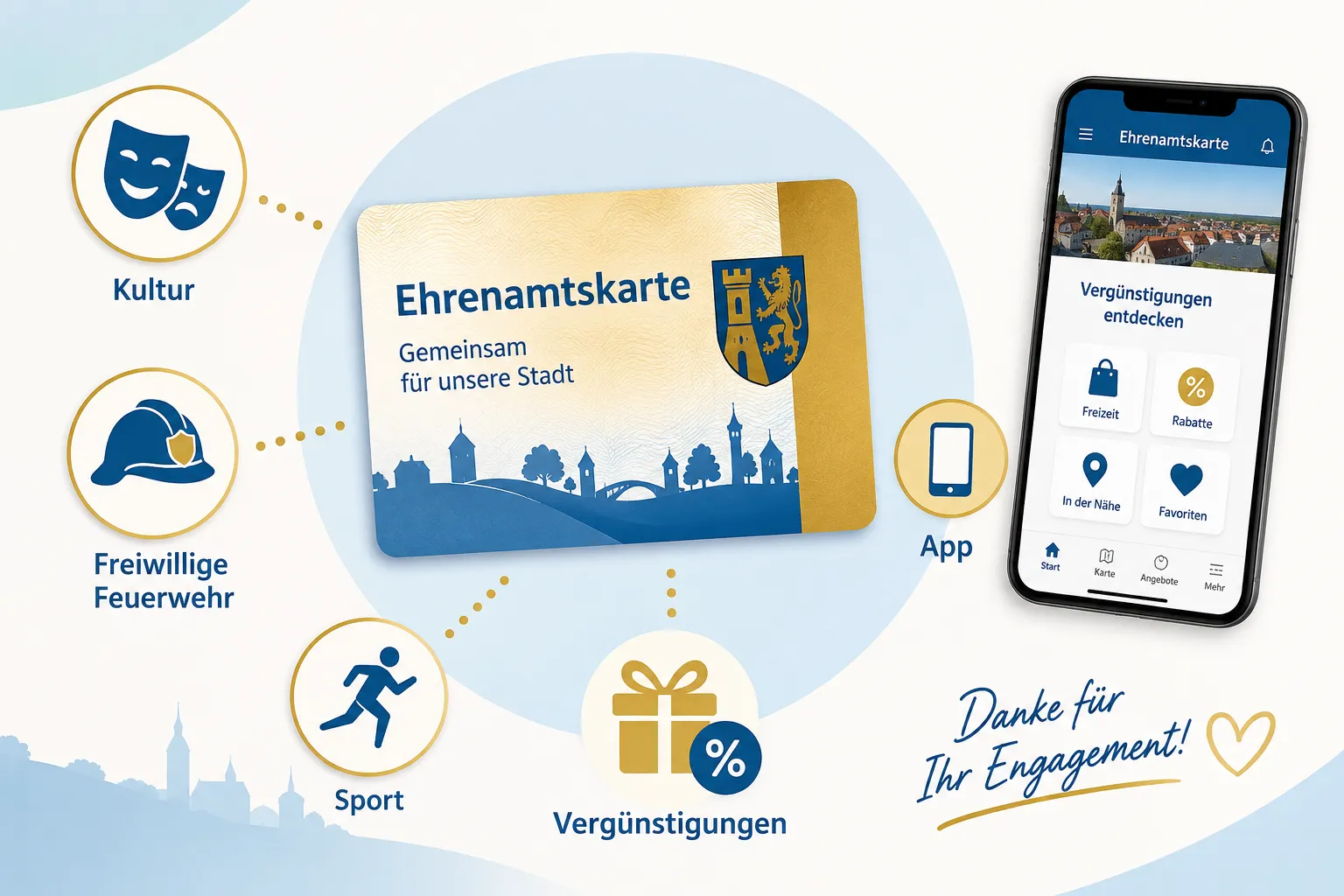 Was ist die Ehrenamtskarte und wie funktioniert sie?