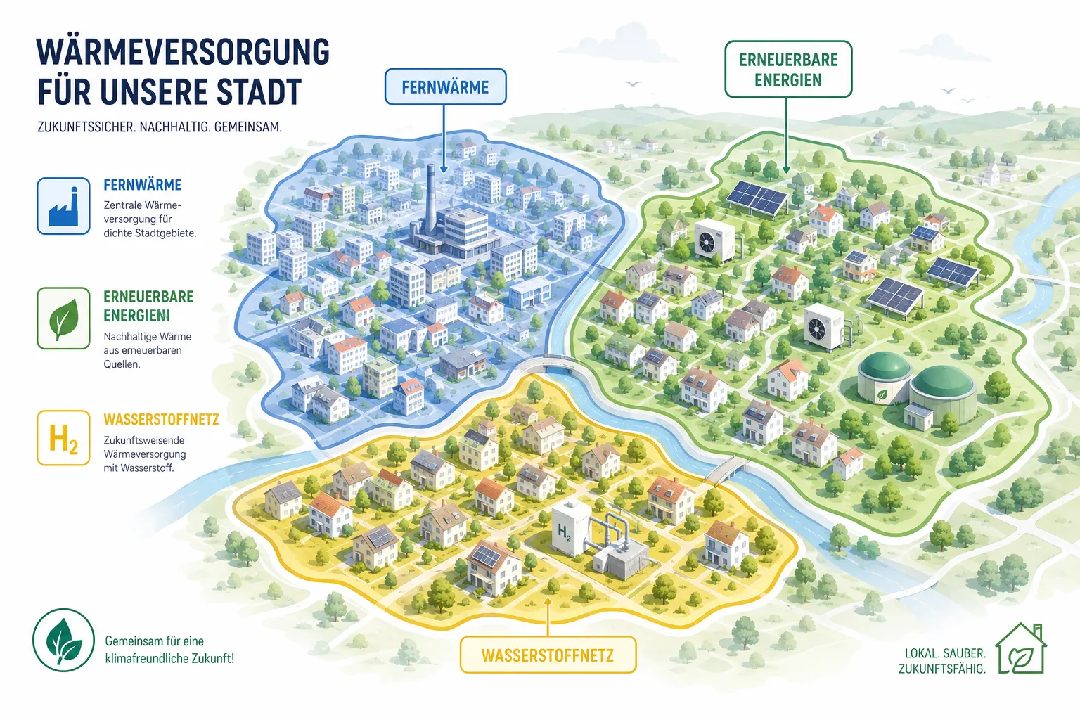 Kommunale Wärmeplanung: Was sie für Ihr Haus bedeutet 2 Was ist kommunale Wärmeplanung und warum ist sie wichtig?